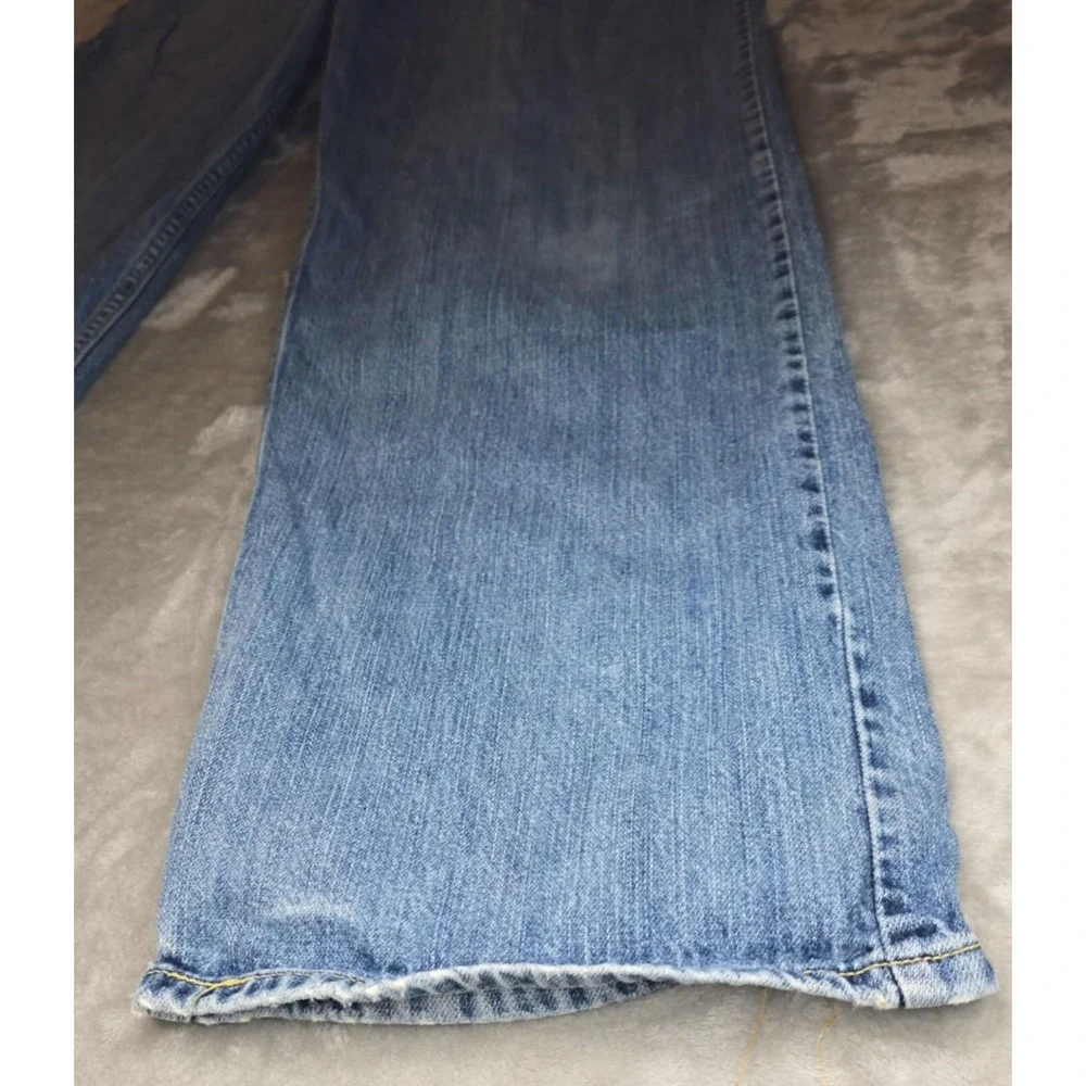Vintage Levis SilverTab Jeans Mens 36x34 Y2K Low Rise Loose Fit Baggy Light Wash
